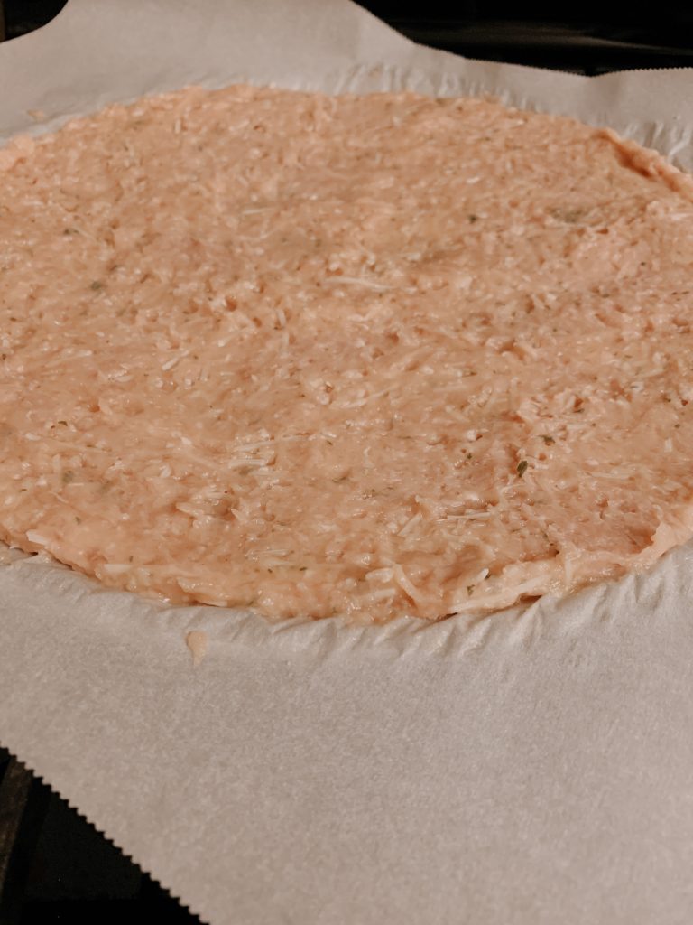 Chicken Crust after it has cooled